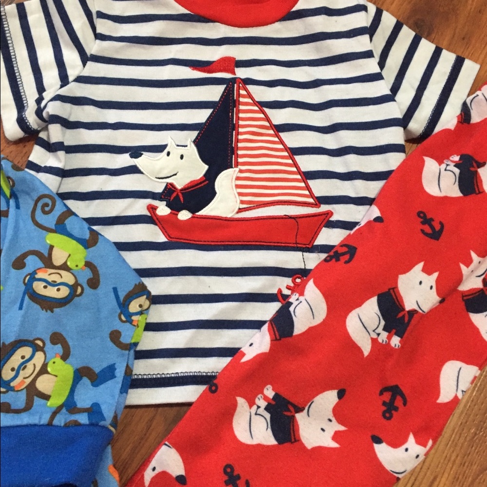 🐒Little Me 18M PJ Bundle - Picture 3 of 4